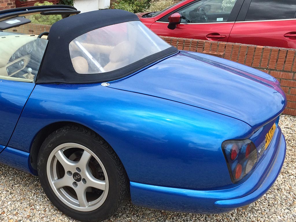 Convertible Rear Window Replacement TVR